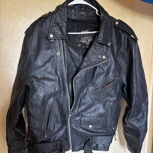 Leather Gallery Motorcycle Jacket XXL